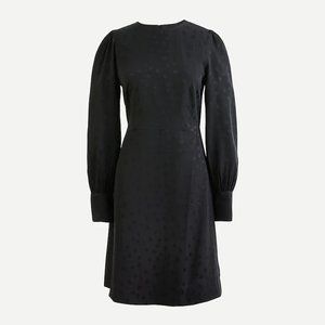 NWT J. Crew Shift dress in jacquard floral dot;